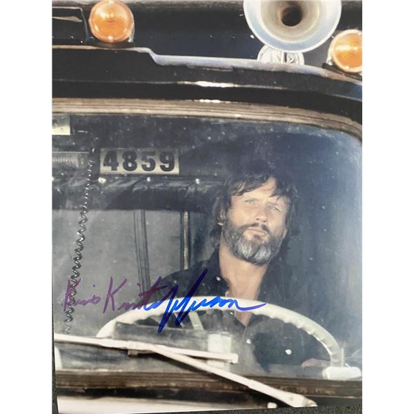 Kris Kristofferson signed photo