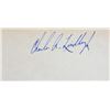 Image 1 : Charles A. Lindbergh signature slip