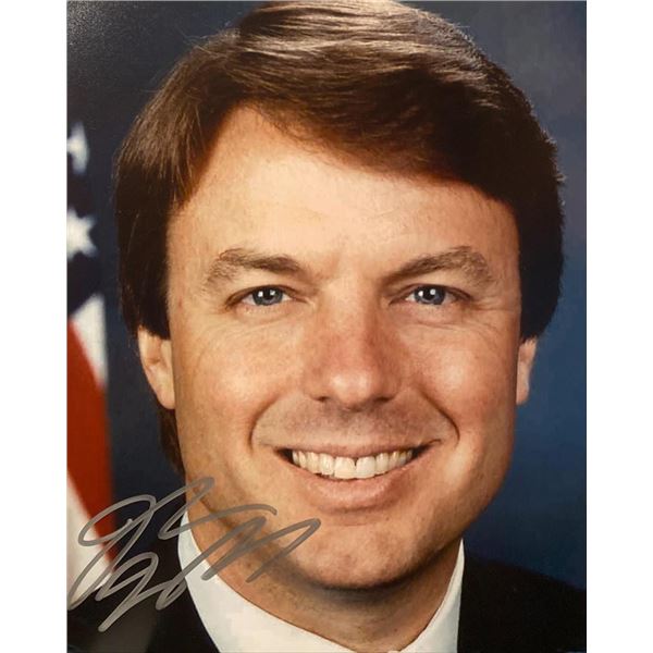 North Carolina Senator John Edwards signed photo