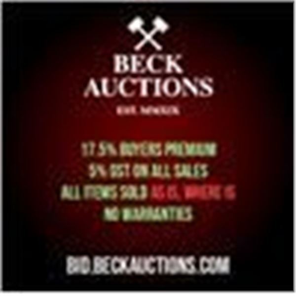 Beck Auctions Inc. Terms & Conditions