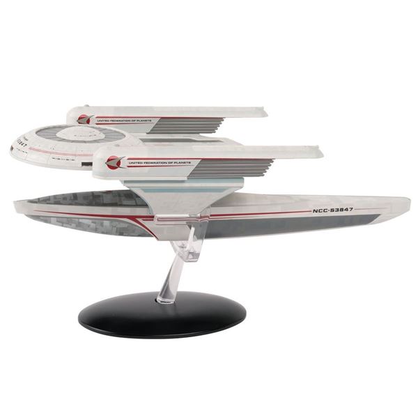 Star Trek Starship Model - OBERTH CLASS 1372-A/D TM & © 2015 CBS Studios Inc. with base & stand