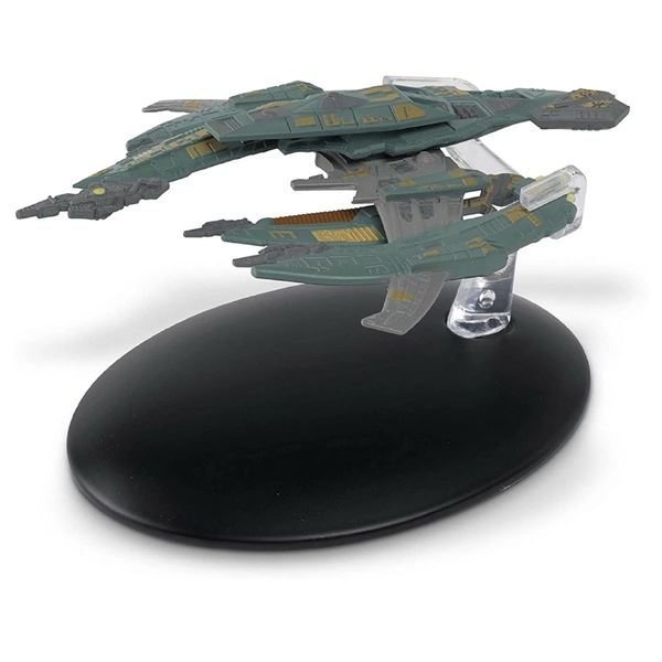 Star Trek Breen Warship 0717-A/A 2016 CBS Studios Inc. Starship Model with base & stand