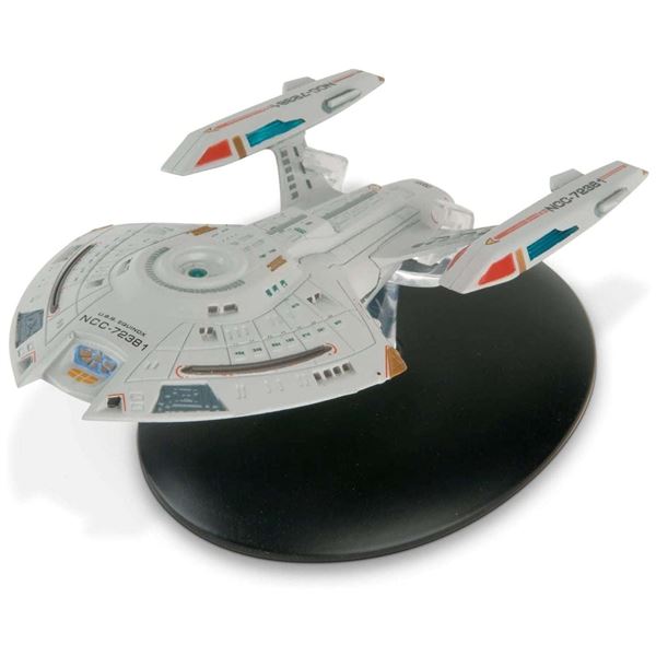 Star Trek U.S.S Equinox NCC-72381 9525-A/H 2017 CBS Studios Inc. Starship Model with base & stand