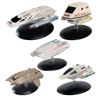 Image 1 : 5pc Star Trek Starship Models - Shuttlecraft Aldrin 0310-A/A 2019, Shuttlecraft Type-11 1647-A/D 202