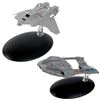 Image 1 : 2pc Star Trek Starship Models - Federation Attack Fighter 5198-A/A 2016, Steamrunner Class 9308-A/D 