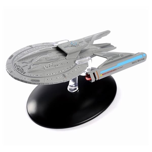 Star Trek U.S.S Titan NCC-80102 0853-A/A 2019 CBS Studios Inc. with base & stand