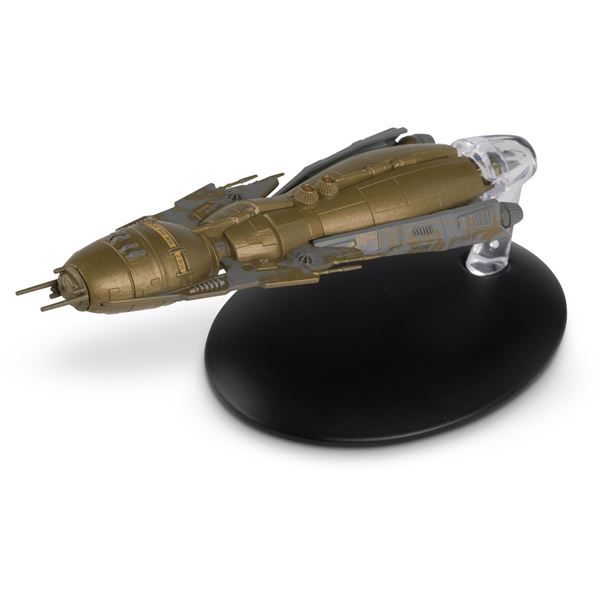 Star Trek Hirogen Holoship 1885-A/A 2017 CBS Studios Inc. Starship Model with base & stand