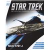 Image 4 : 2pc Star Trek Starship Models - U.S.S Enterprise NCC-1701-J 4617-A/C 2018 & Hirogen Holoship 1885-A/