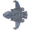 Image 8 : 2pc Star Trek Starship Models - Baxial 6414-A/A 2016 & Maquis Raider 4821-A/F 2015 CBS Studios Inc. 
