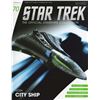 Image 10 : 2pc Star Trek Starship Models - Voth Research Vessel 1879-A/B & Voth City Ship 3095-A/C 2017 CBS Stu