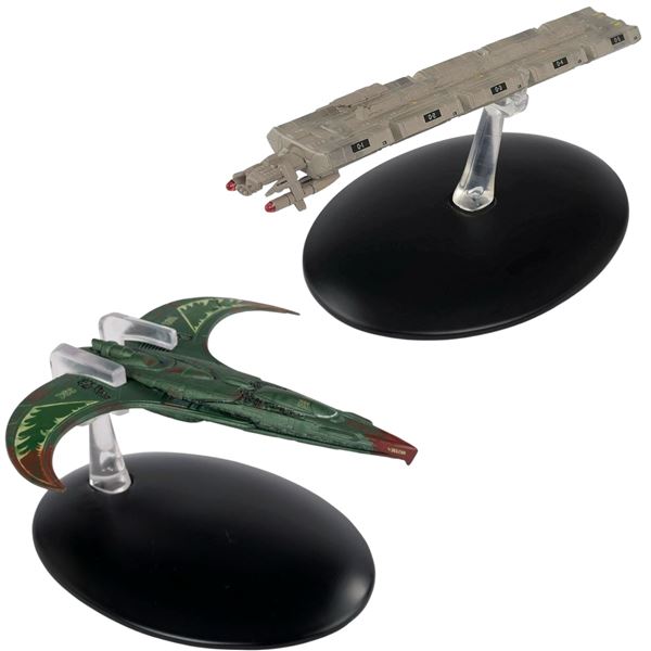 2 Piece Star Trek Starship Model - ECS HORIZON 3821-A/A TM & © 2017 CBS Studios Inc. , ORION INTERCE