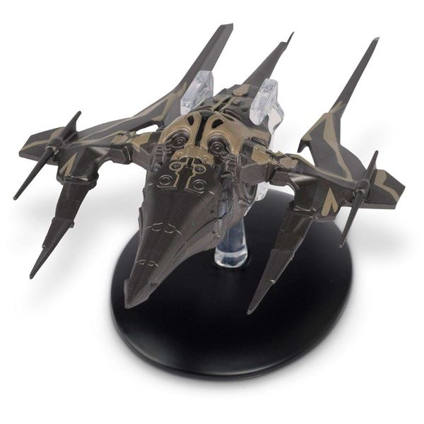 Star Trek Starship Model - ALTAMID SWARM SHIP 6847-A/A TM & © 2017 CBS Studios Inc. with base & stan