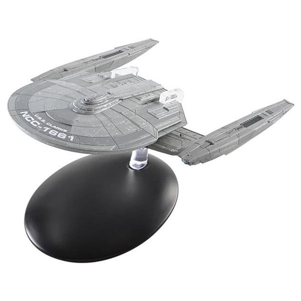 Star Trek Starship Model - U.S.S. CLARKE 6781-A/A TM & © 2018 CBS Studios Inc. with base & stand. DO