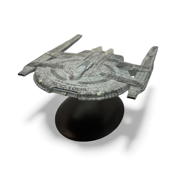 Star Trek Starship Model - T'PLANA-HATH 2688-X/X TM & © 2019 CBS Studios Inc. with base & stand. DOE