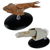 Image 1 : 2 Piece Star Trek Starship Models - KELDON CLASS 8879-A/A CBS Studios Inc. , T'PAU 5816-A/A CBS Stud