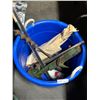 Image 2 : Large lot of assorted items - includes Shop-Craft circular saw blade / Vintage Arvin utility heater 