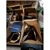Image 4 : Large lot of assorted items - includes Shop-Craft circular saw blade / Vintage Arvin utility heater 