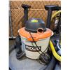 Image 2 : Group of 2 Shop-Vacs - Ridgid WD09450 9 Gallon Wet/Dry Vac & Dewalt DXV10S 10 Gallon, 5.0 HP Stainle