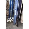 Image 4 : Pair of vintage Trak Nowax skis
