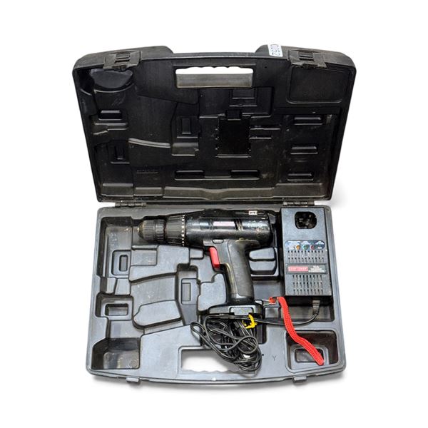 Craftsman 12.0 cordless drill driver model 973.224100 w/ fast charger & case (battery not included)