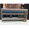 Image 3 : Sears AM/FM Stereo System model 28841 w/ dual cassette deck & speakers