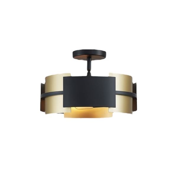 3 boxes of Avzcky modern 3-light ceiling fixture - flush mount light