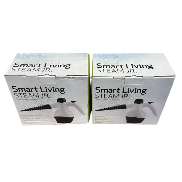 Group of 2 Smart Living Steam JR. hand steam cleaner (in box)