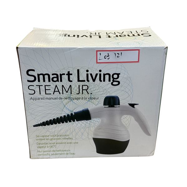 Smart Living Steam JR. hand steam cleaner (in box)