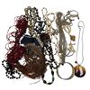 Image 1 : Group of assorted jewelry - necklaces / bracelets / mixed pcs etc