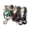 Image 1 : Group of assorted jewelry - necklaces / bracelets / earrings / mixed pcs etc