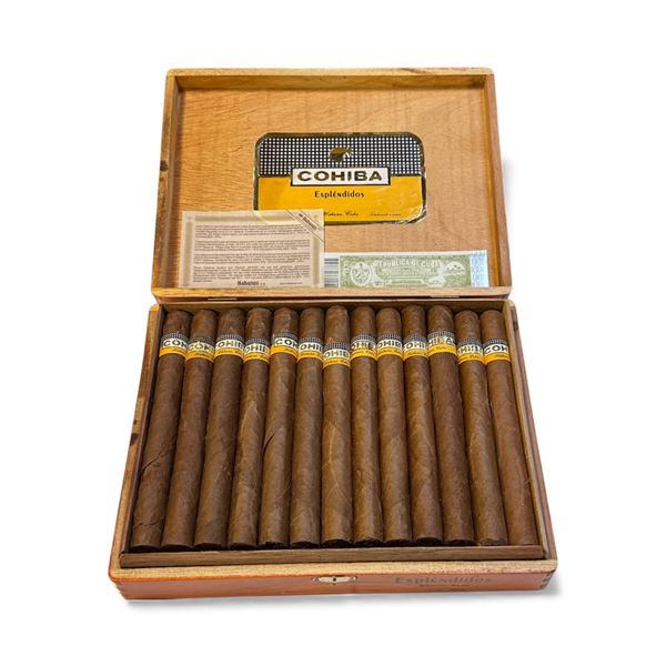 Cohiba Esplendidos - 26 Cuban Cigars in wooden box