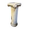 Image 1 : Roman Style pedestal Column Stand - approx 28"