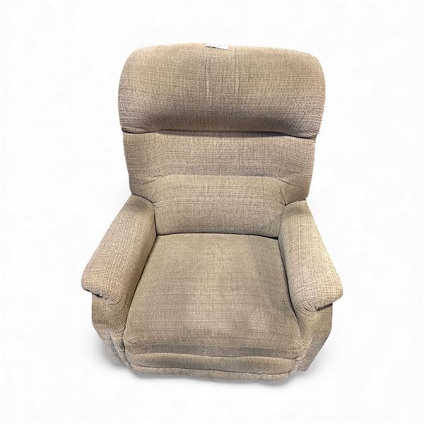 Fabric Recliner Chair - taupe - approx 42" H