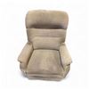 Image 1 : Fabric Recliner Chair - taupe - approx 42" H