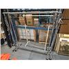 Image 1 : Group of 3 assorted clothing racks