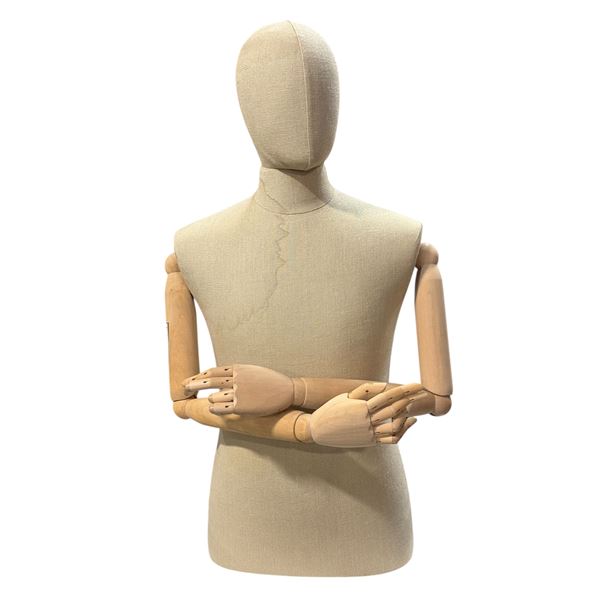 Male Mannequin w/ wooden arms (From Hudson's Bay)