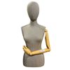 Image 1 : Female Mannequin w/ wooden arms (From Hudson's Bay) Missing one arm