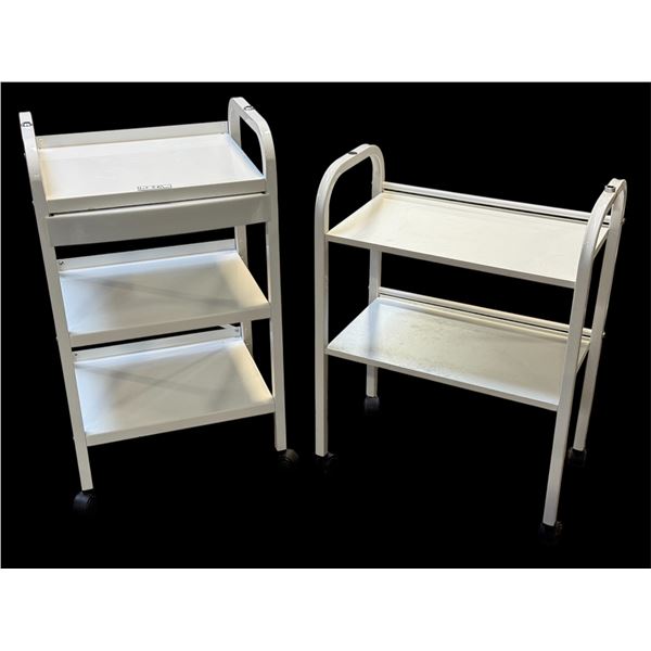 2 pc - rolling utility carts (From Hudson's Bay)