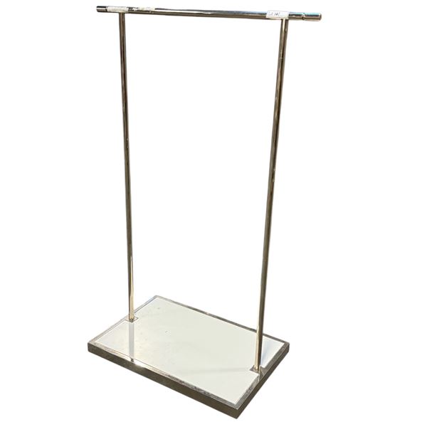 Commercial heavy duty rolling clothing & shoe rack (From Hudson's Bay)