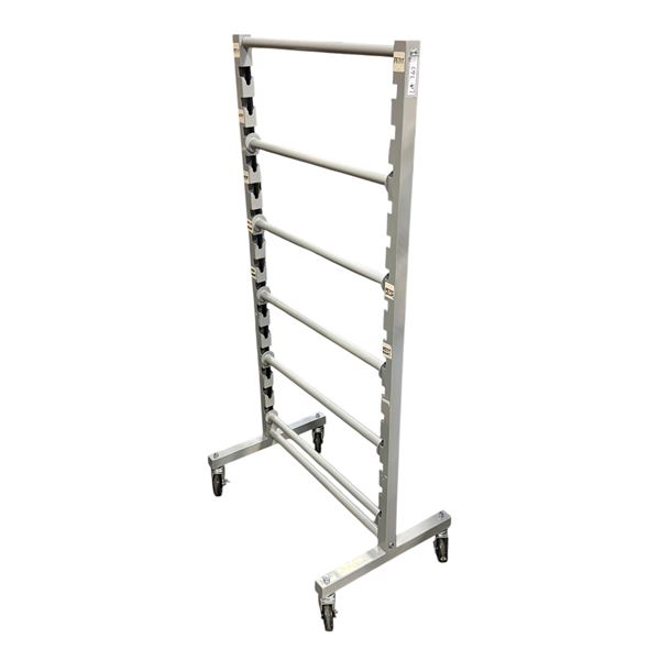 Commercial fabric rack - approx 27" W x 55 1/2" H (From Hudson's Bay)