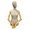 Image 1 : Female Mannequin w/ wooden arms (From Hudson's Bay)