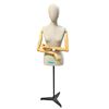 Image 1 : Female Mannequin w/ wooden arms & stand (From Hudson's Bay)