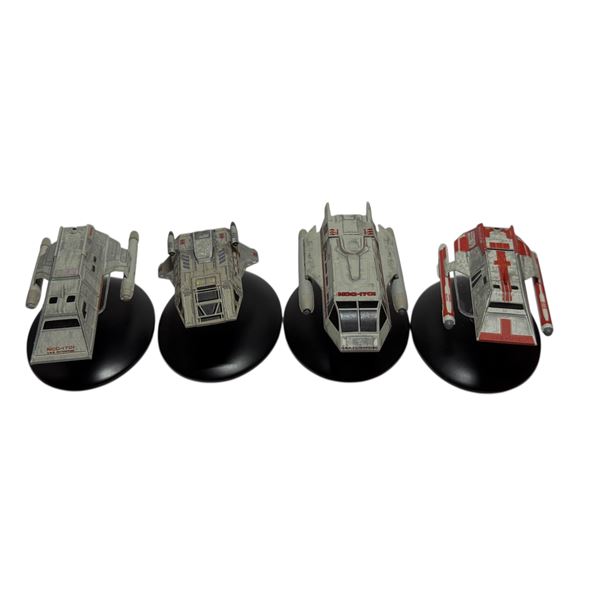 4 Piece Star Trek Starship Models - PASSENGER SHUTTLE 1692-A/A TM & © 2018 CBS Studios Inc. , WARRAN