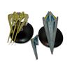Image 1 : 2pc Star Trek Starship Models - Tholian Webspinner (2152) & Starfleet Scout Ship NO BOXES