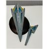 Image 3 : 2pc Star Trek Starship Models - Tholian Webspinner (2152) & Starfleet Scout Ship NO BOXES