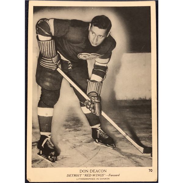 1939-40 O-PEE-CHEE V301-1 DON DEACON ROOKIE CARD