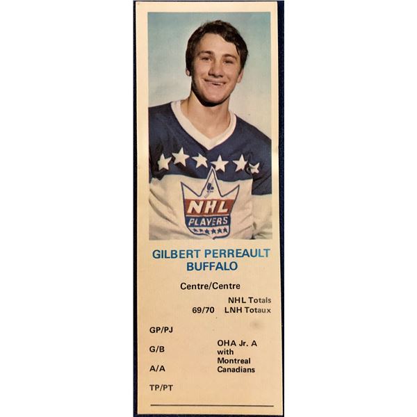 1970-71 DAD'S COOKIES GILBERT PERREAULT (HOF)