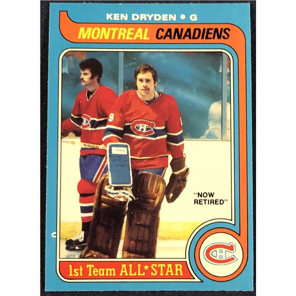 1979-80 O-PEE-CHEE KEN DRYDEN (HOF)