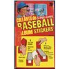Image 1 : 1982 O-PEE-CHEE BASEBALL STICKERS - SEALED BOX