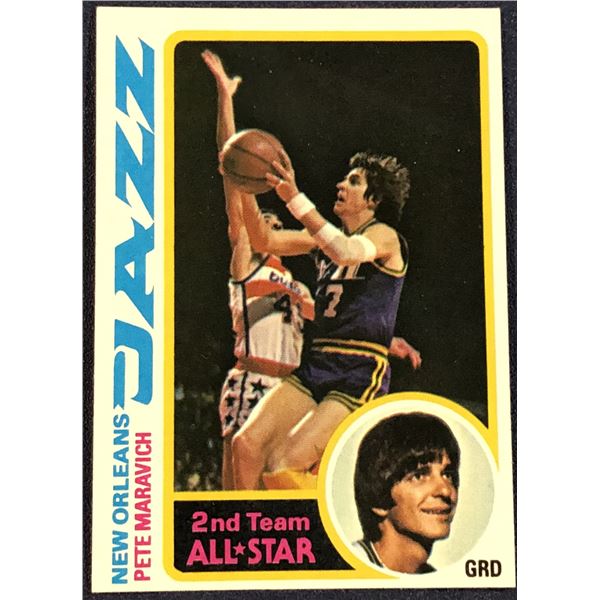 1978-79 TOPPS NBA PETE MARAVICH (HOF)